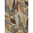 Mulberry FOREST LEAVES INDIGO/TEAL Fabric