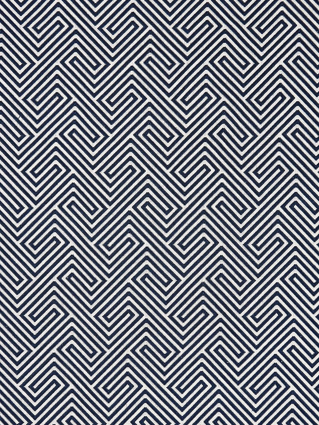 Scalamandre Labyrinth Weave Navy Fabric