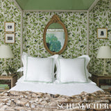 Schumacher Dogwood Leaf Ivory Fabric