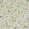 Schumacher Dogwood Leaf Grisaille Fabric