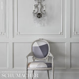 Schumacher Cubist Silk Panel Blush Fabric