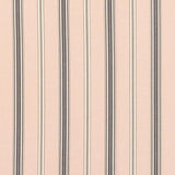 Schumacher Coco Stripe Blush Fabric