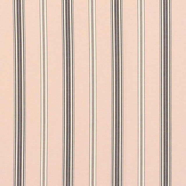 Schumacher Coco Stripe Blush Fabric