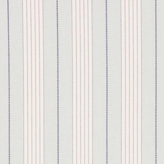 Schumacher Audrey Stripe Sky Fabric