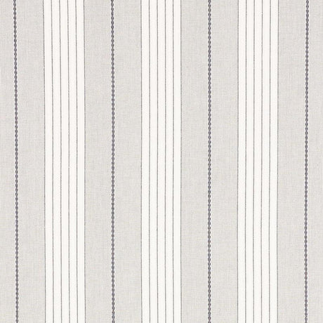 Schumacher Audrey Stripe Grey Fabric