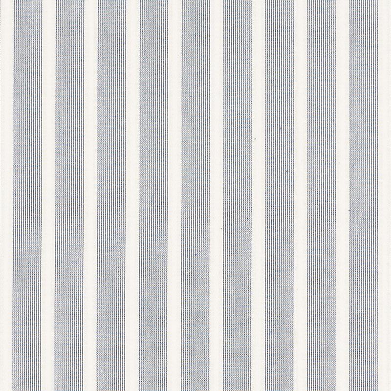 Schumacher Jean Stripe Navy Fabric