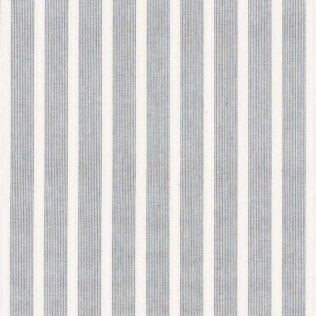 Schumacher Jean Stripe Navy Fabric