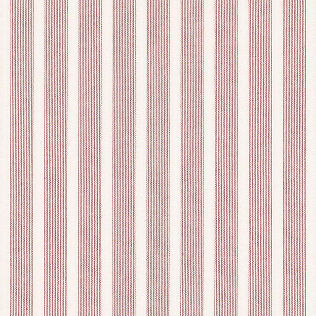 Schumacher Jean Stripe Red Fabric