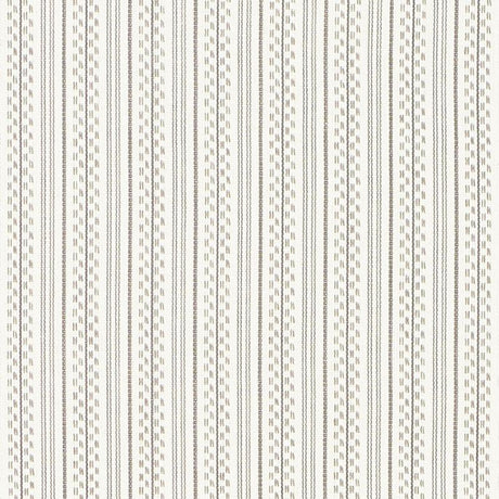 Schumacher Jack Stripe Stone Fabric
