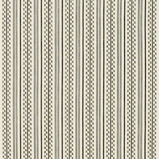 Schumacher Jack Stripe Black Fabric