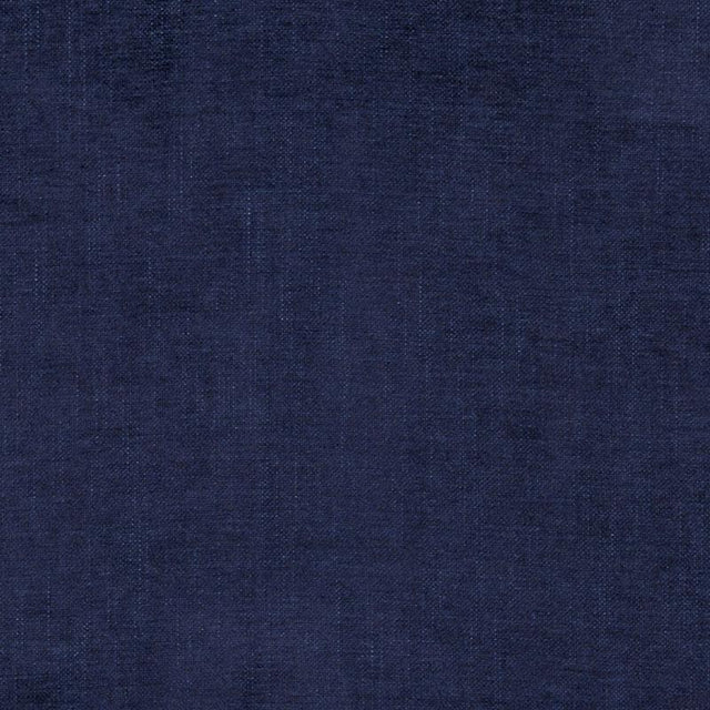 Schumacher Franco Linen-Blend Chenille Indigo Fabric