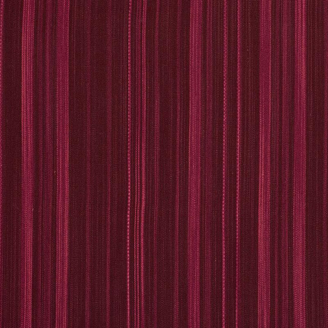 Schumacher Cajamarca Stripe Berry Fabric