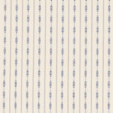 Schumacher Rania Stripe Navy Fabric