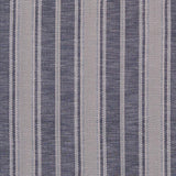 Schumacher Zina Stripe Blue Fabric