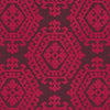 Schumacher Omar Embroidery Berry Fabric
