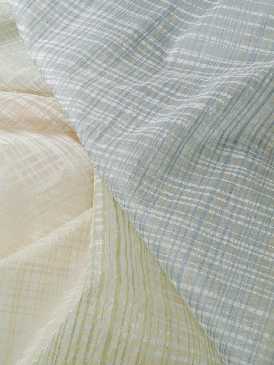 Scalamandre Lilly Sheer Blue Fabric