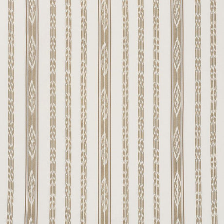 Schumacher Mariam Ikat Sand Fabric