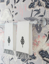 Schumacher Lotus Garden Lilac Wallpaper