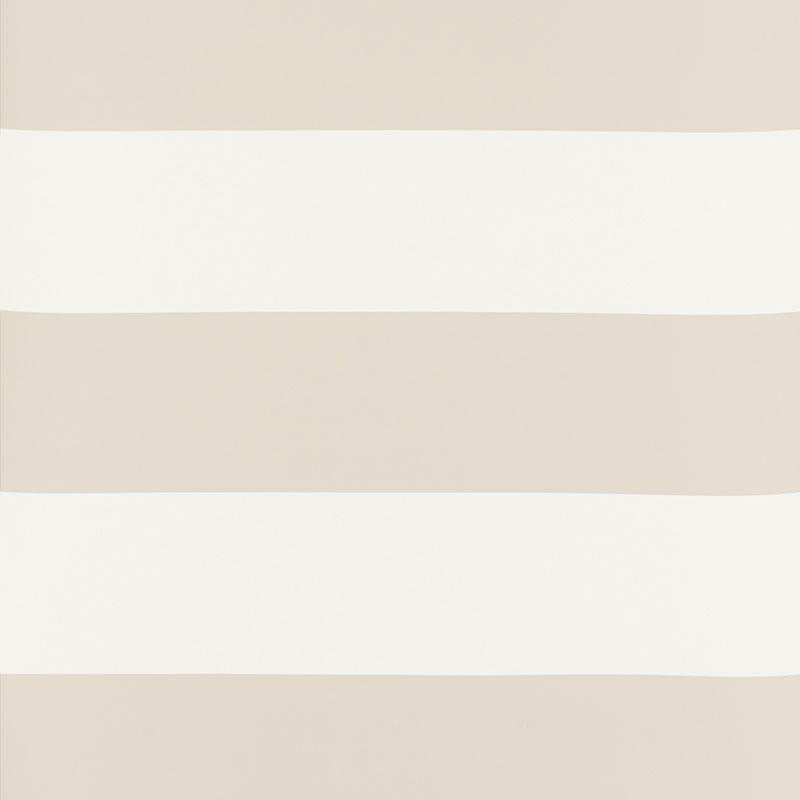 Schumacher Baxter Stripe Dove Wallpaper