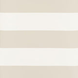 Schumacher Baxter Stripe Dove Wallpaper