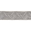 Schumacher Black & Charcoal Inara Tape