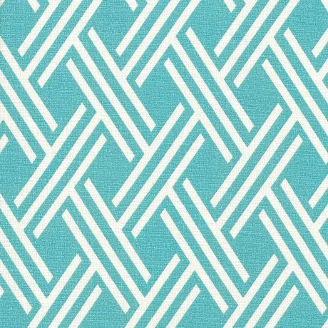 Kasmir Canton Trellis Aqua Fabric