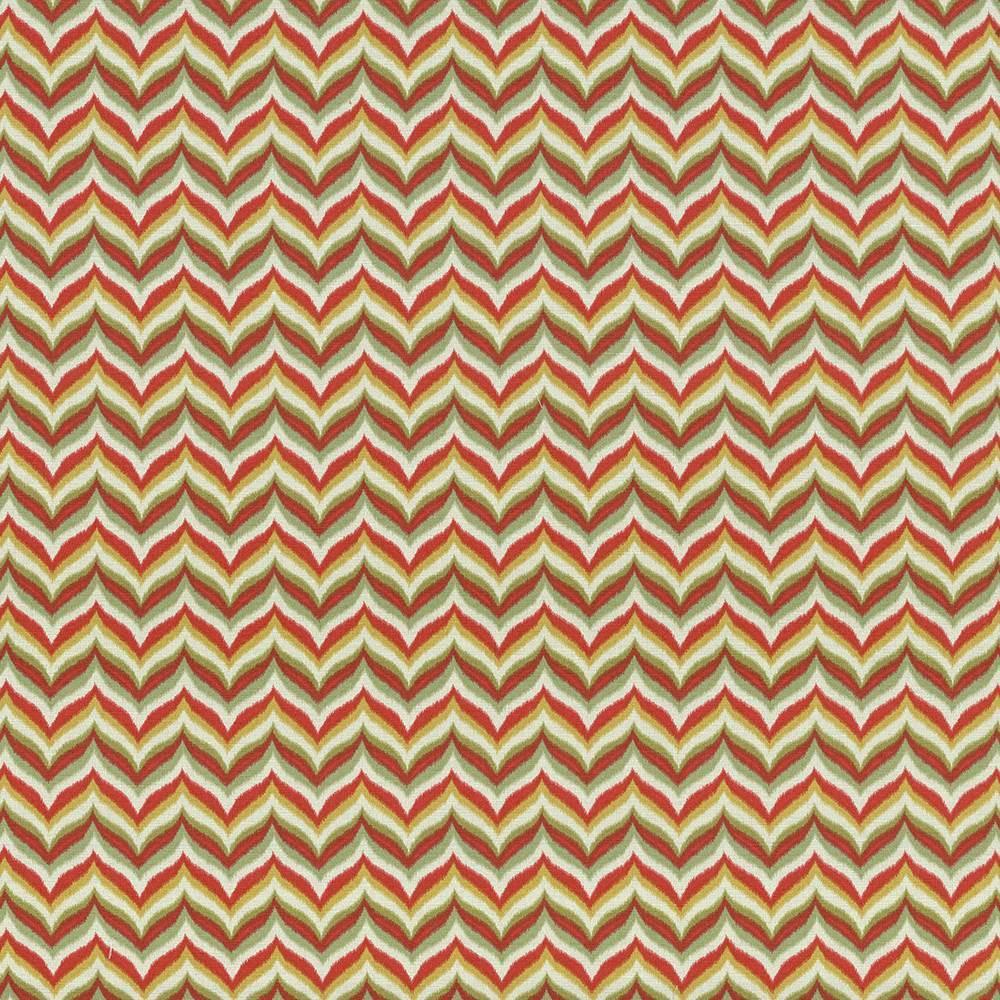 Kasmir Cap Rock Flame Umbria Red Fabric