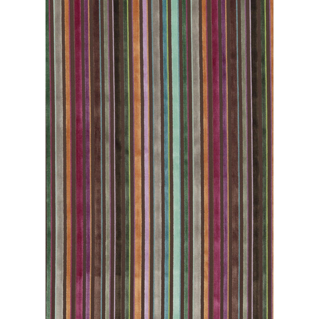 G P & J Baker CARDINAL STRIPE JEWEL Fabric