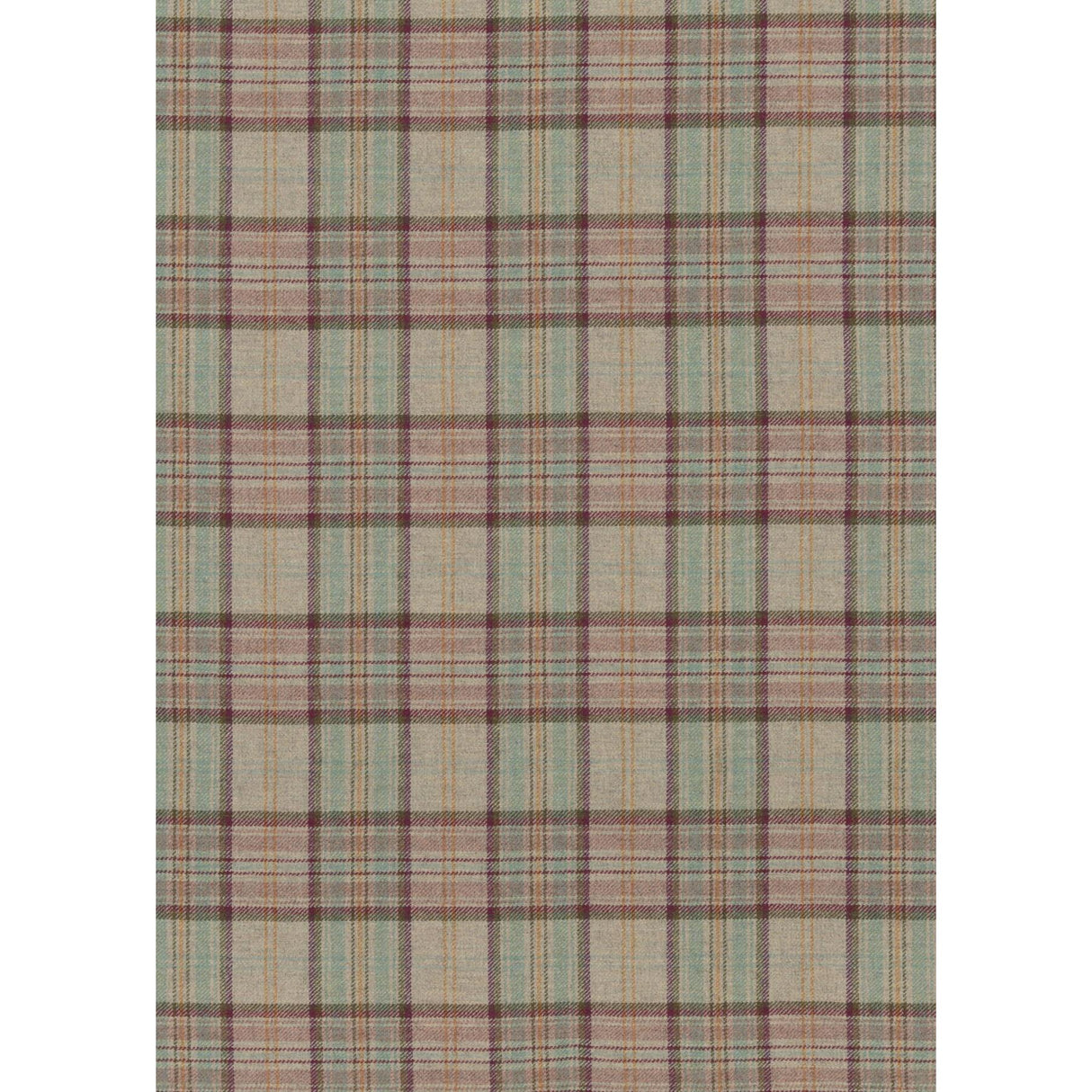 G P & J Baker VICTORIA PLAID QUARTZ Fabric