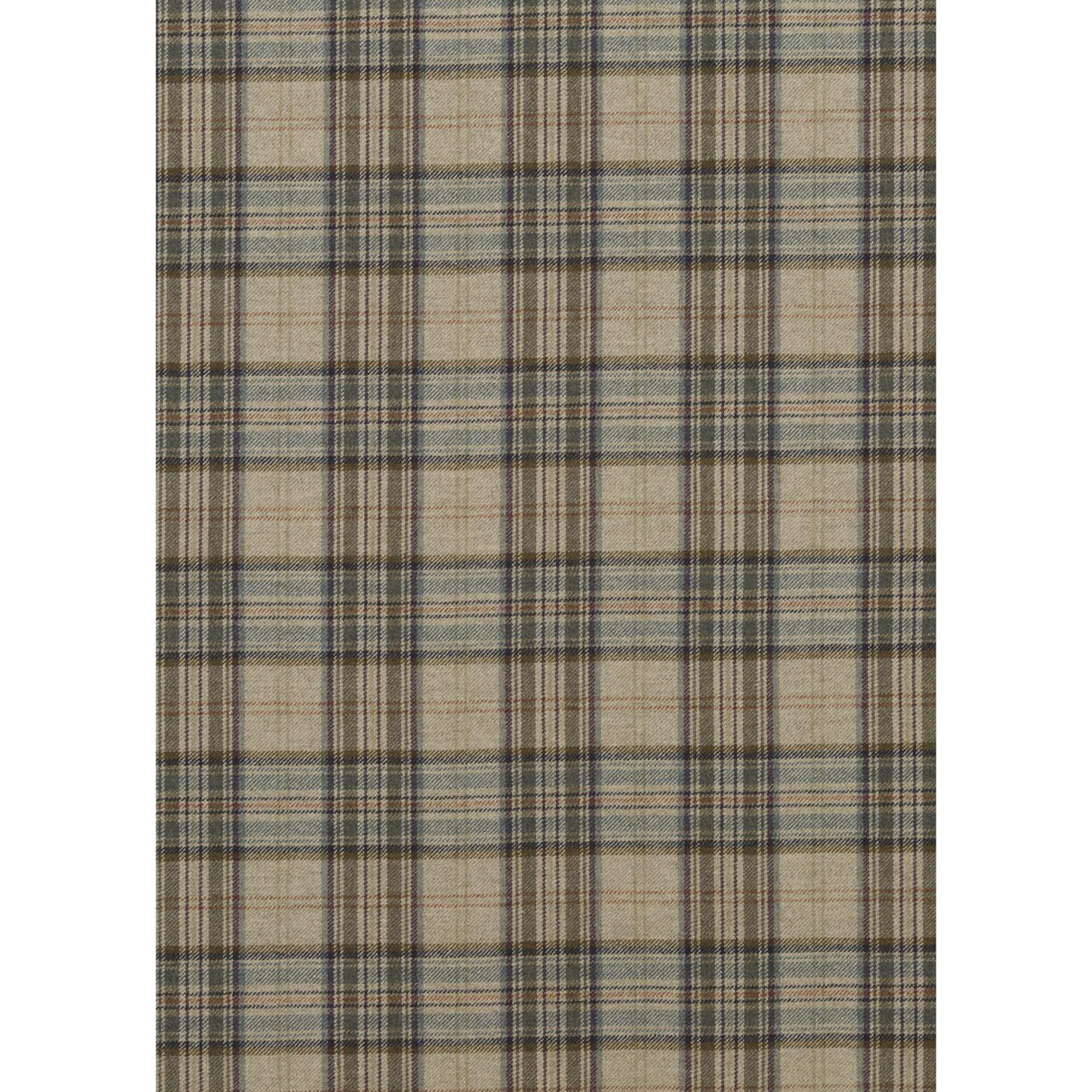 G P & J Baker VICTORIA PLAID SOFT JADE Fabric