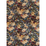 G P & J Baker ROYAL GARDEN VELVET SAPPHIRE Fabric