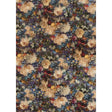 G P & J Baker ROYAL GARDEN VELVET SAPPHIRE Fabric