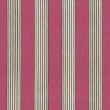 Kasmir Carnegie Stripe Berry Fabric