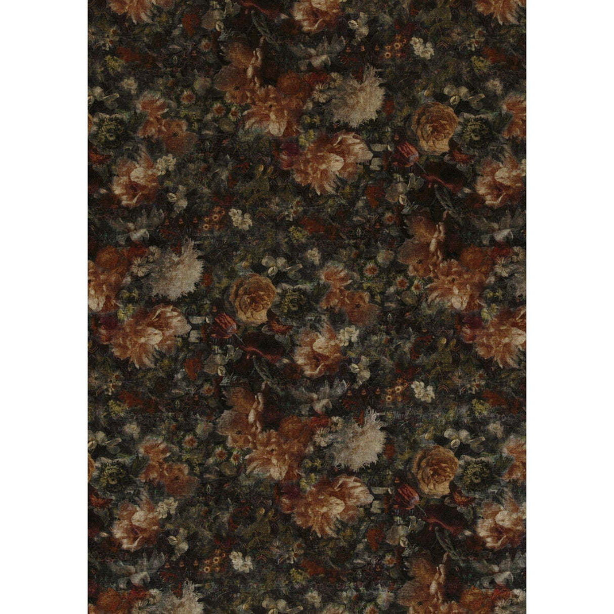 G P & J Baker ROYAL GARDEN VELVET AMBER/JADE Fabric