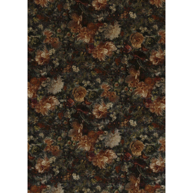 G P & J Baker ROYAL GARDEN VELVET AMBER/JADE Fabric