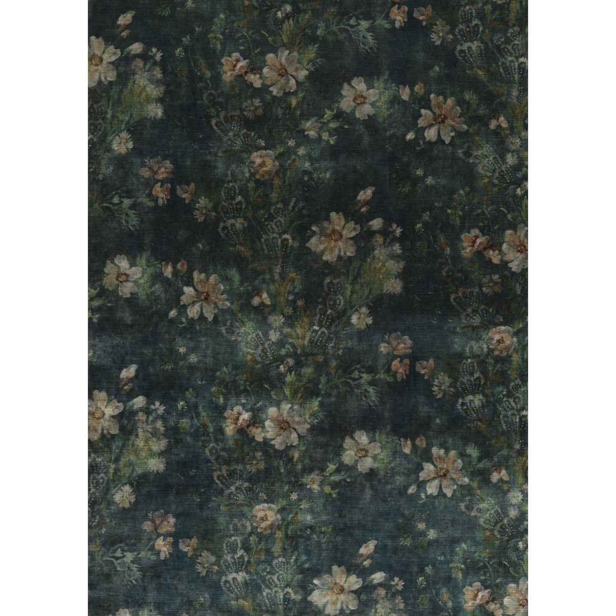 G P & J Baker QUEEN'S GARDEN VELVET JADE Fabric