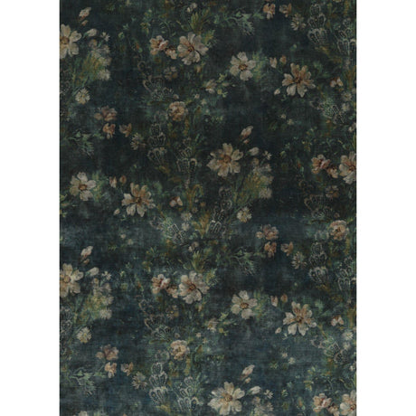 G P & J Baker QUEEN'S GARDEN VELVET JADE Fabric
