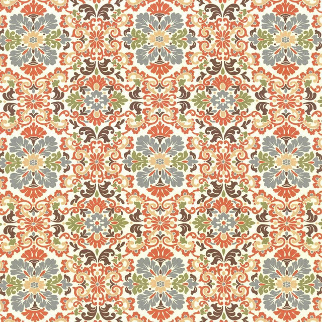 Kasmir Carraway Terracotta Fabric