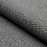 Schumacher Haruki Sisal Charcoal Wallpaper