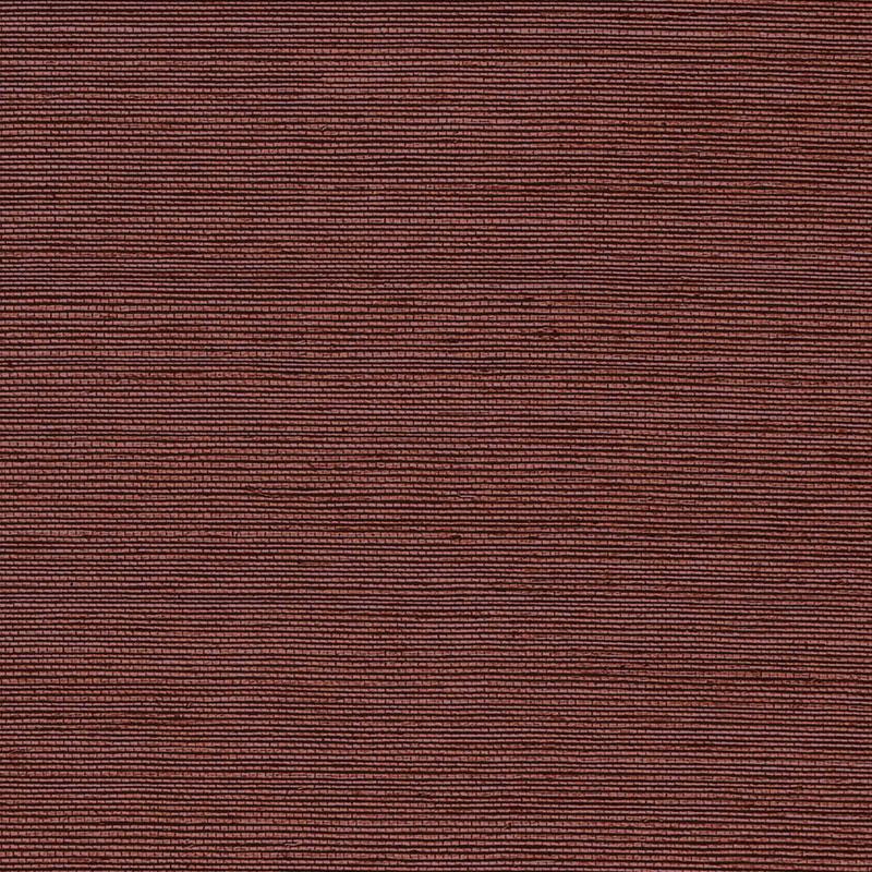 Schumacher Haruki Sisal Plum Wallpaper