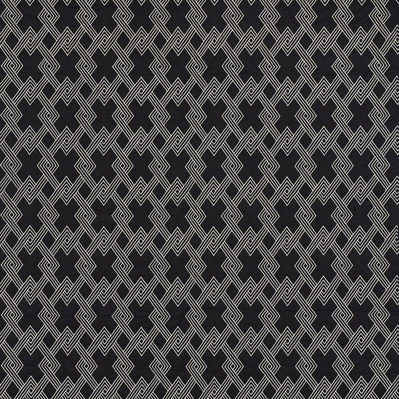 Schumacher Hix Ebony Fabric