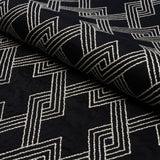 Schumacher Hix Ebony Fabric
