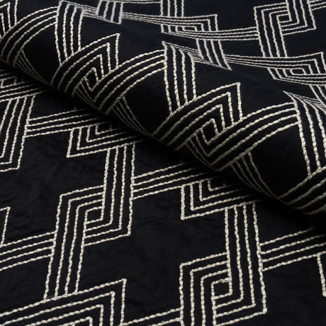 Schumacher Hix Ebony Fabric