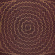 Schumacher Feather Bloom Sisal Golden Plum Wallpaper