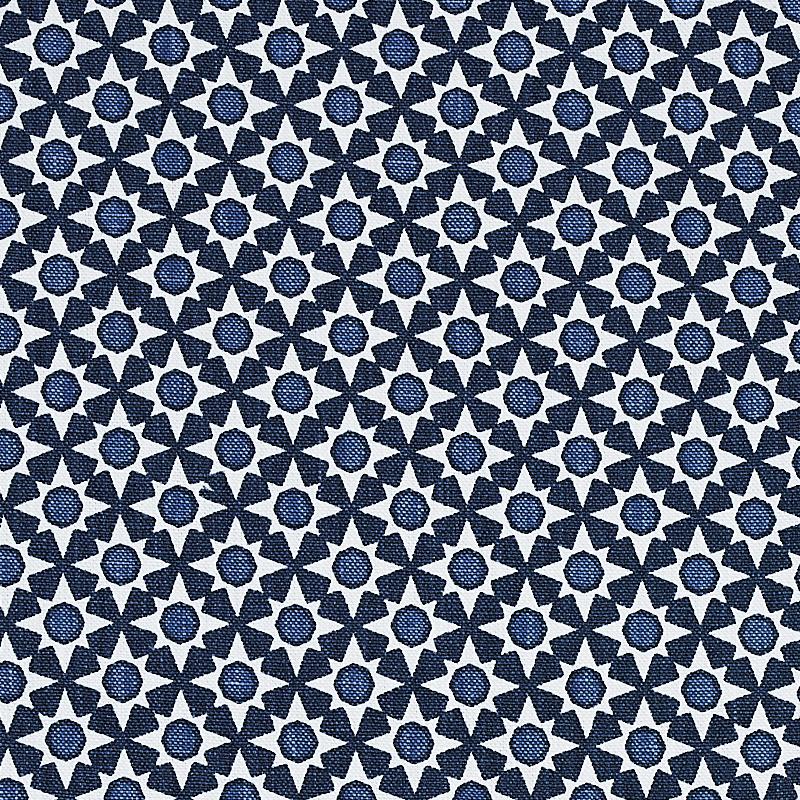 Schumacher Serendipity Blues Fabric