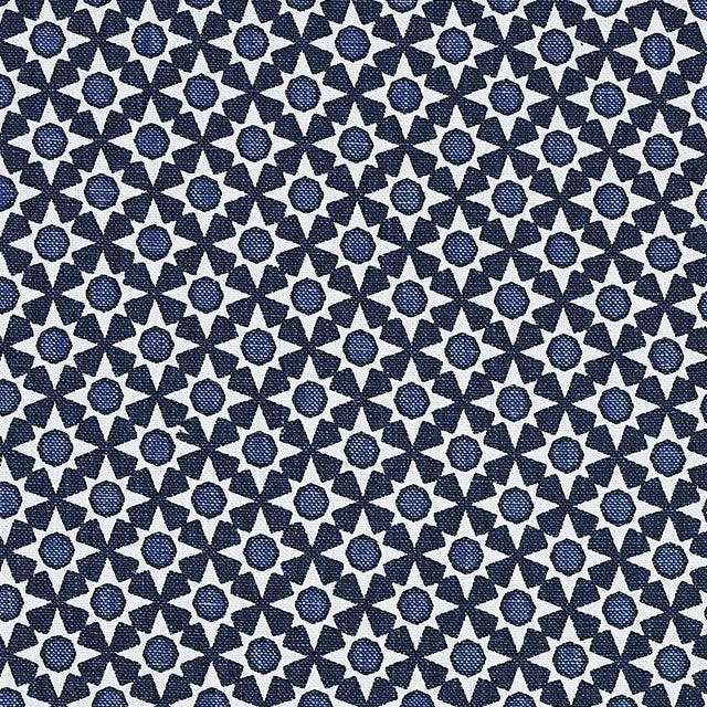 Schumacher Serendipity Blues Fabric