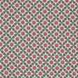 Schumacher Serendipity Slate & Rouge Fabric