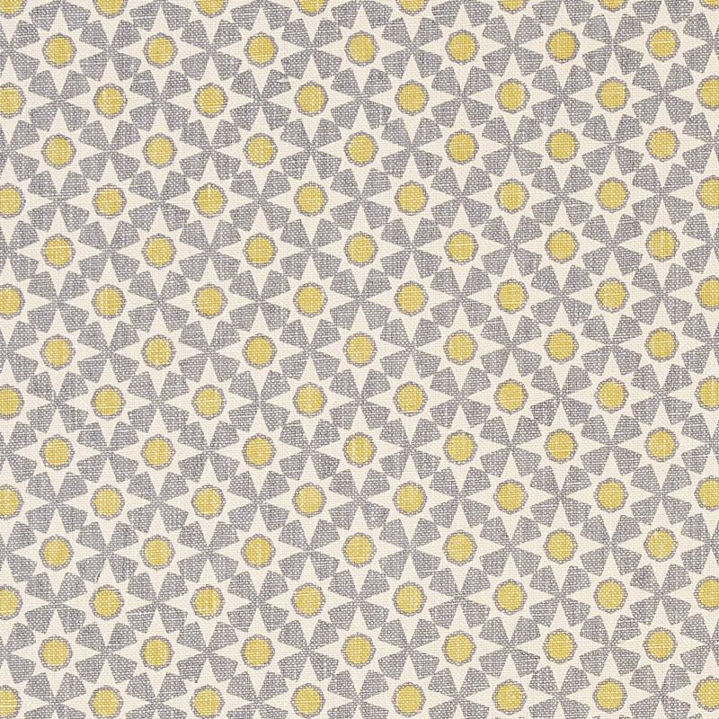 Schumacher Serendipity Bay & Citron Fabric