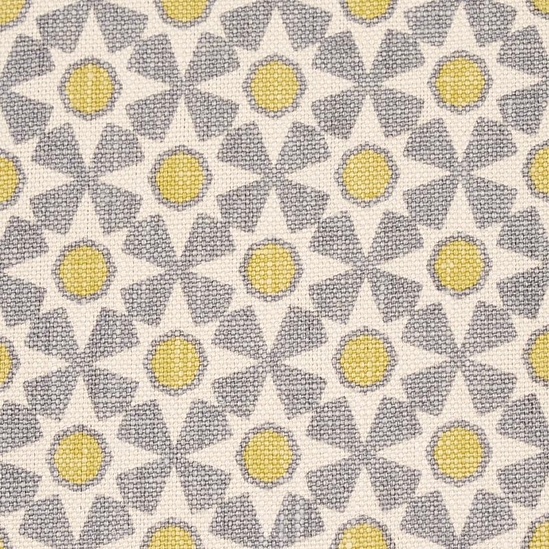 Schumacher Serendipity Bay & Citron Fabric
