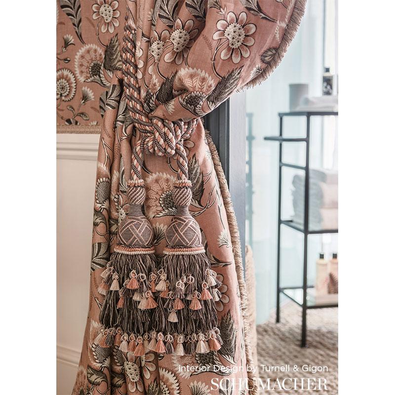 Schumacher Ursula Blush Fabric